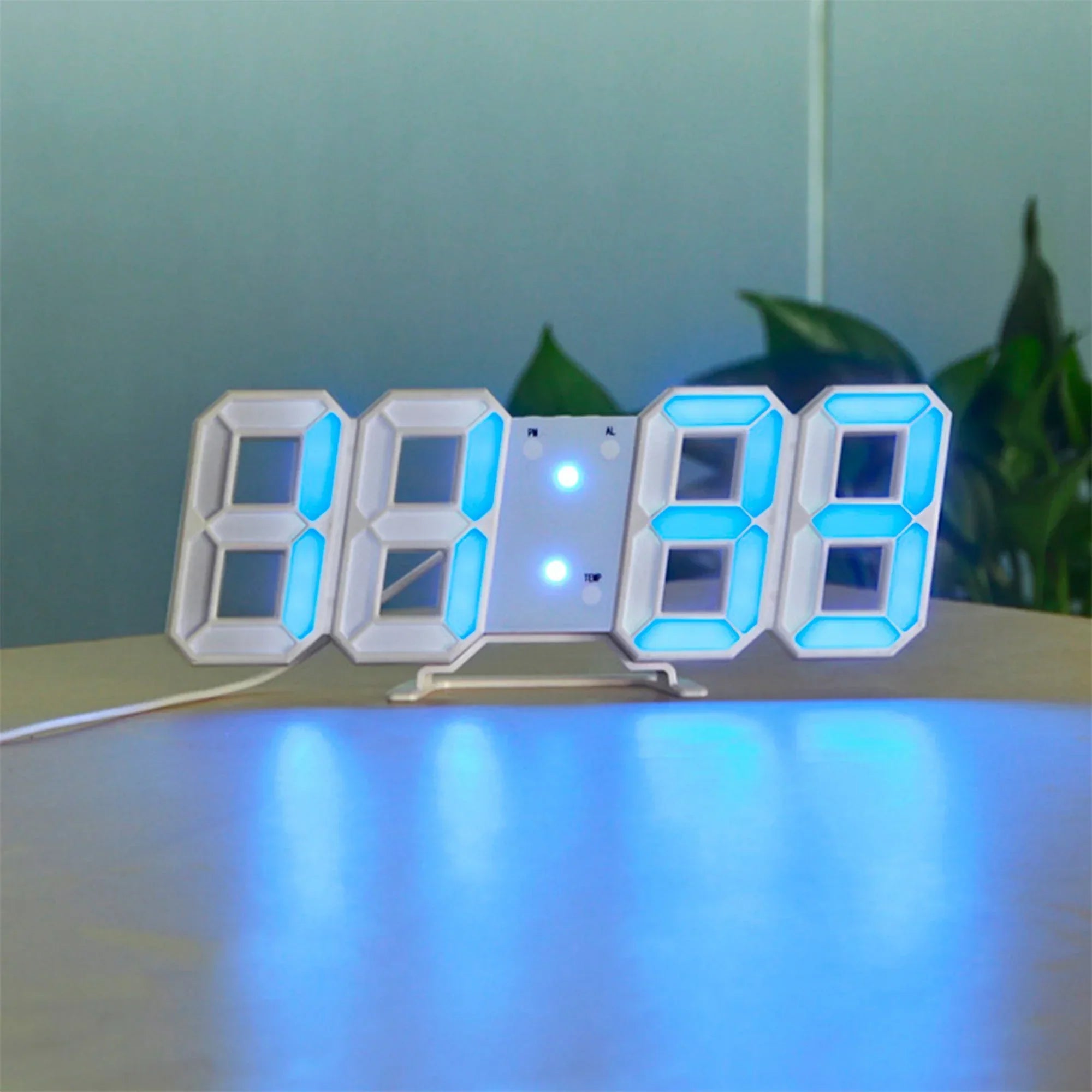 Digital Wall Clock | Wall Clocks For Living Room-Wall Clock-Lightsnest
