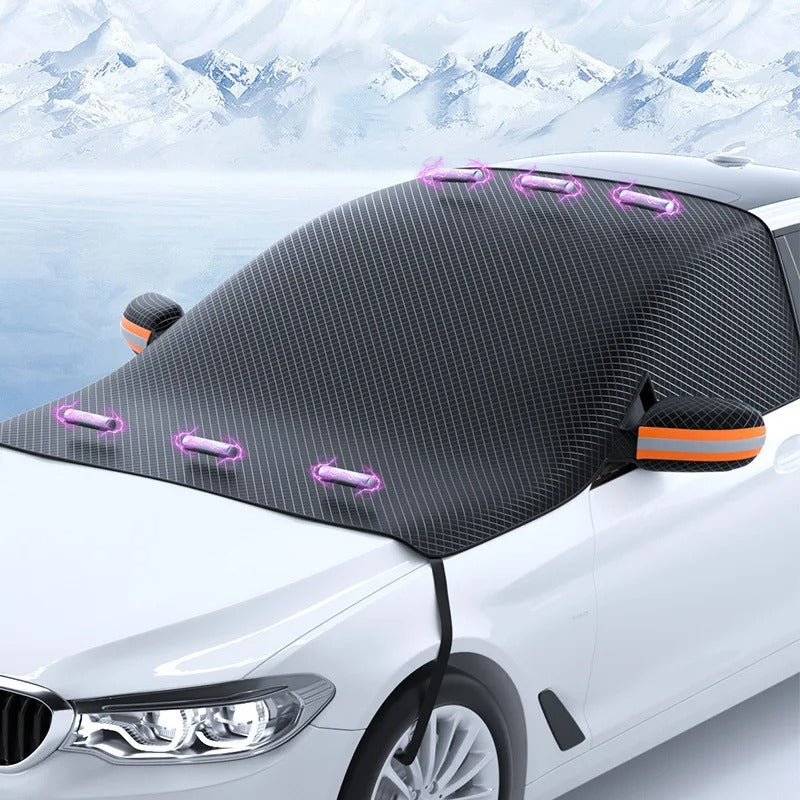 Car Windscreen Cover | Winter Windscreen Frost Cover-Windscreen Cover-Lightsnest