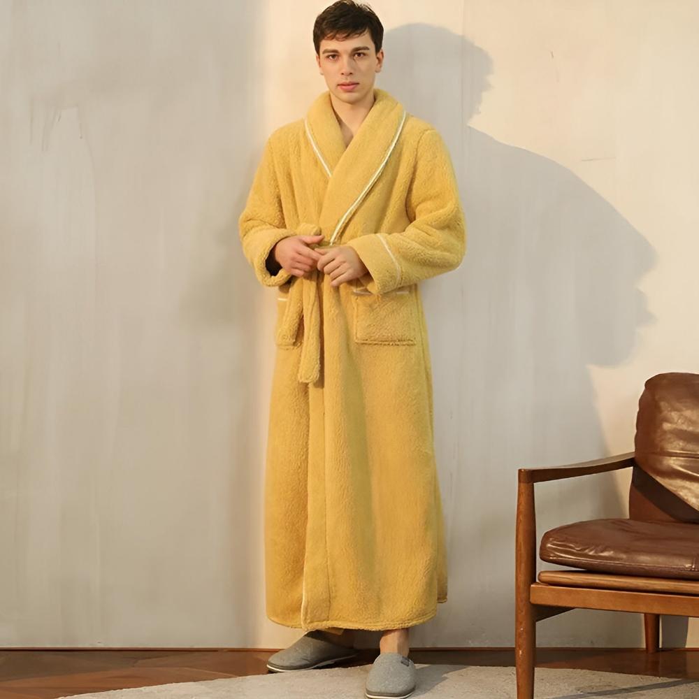 Unisex Bathrobe | Dressing Gown-Bathrobe-Lightsnest