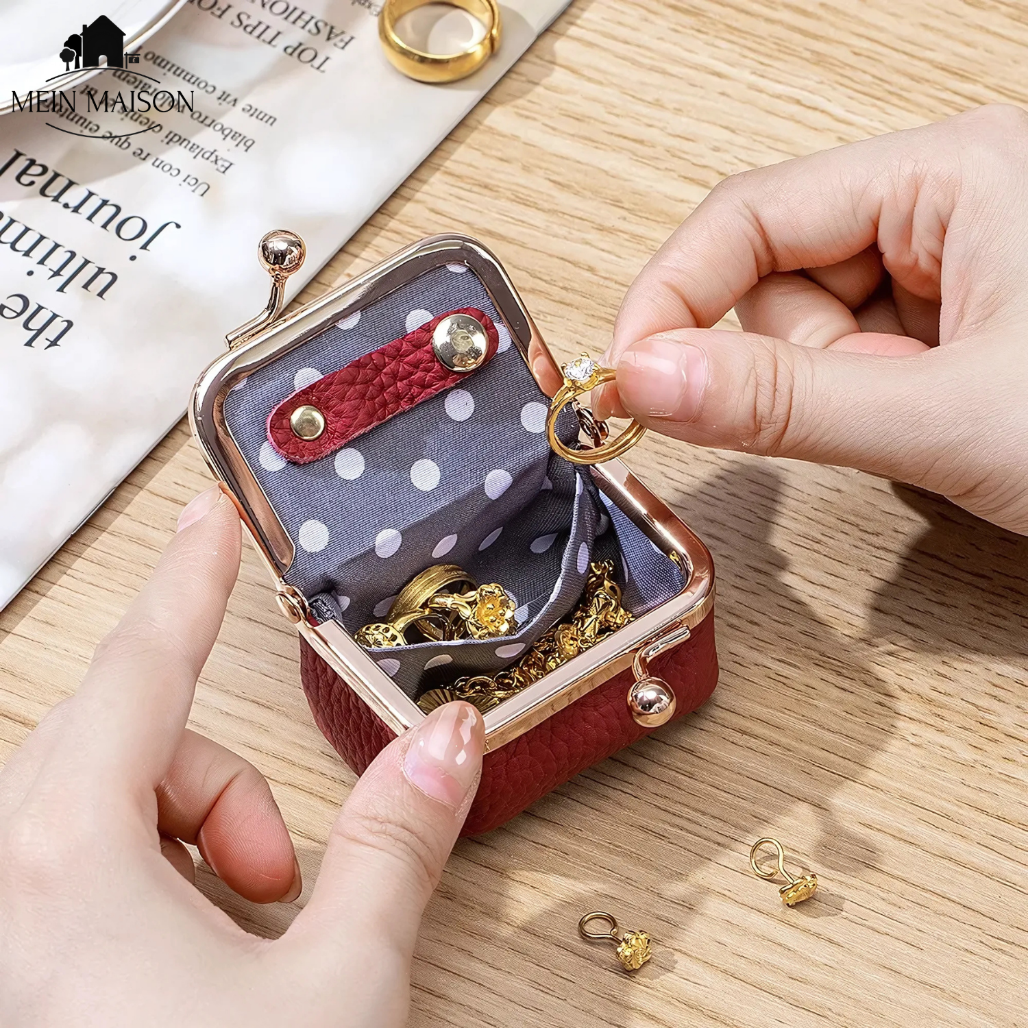 Jewelry Pouch | Small Jewelry Travel Case-Jewelry Bag-Lightsnest