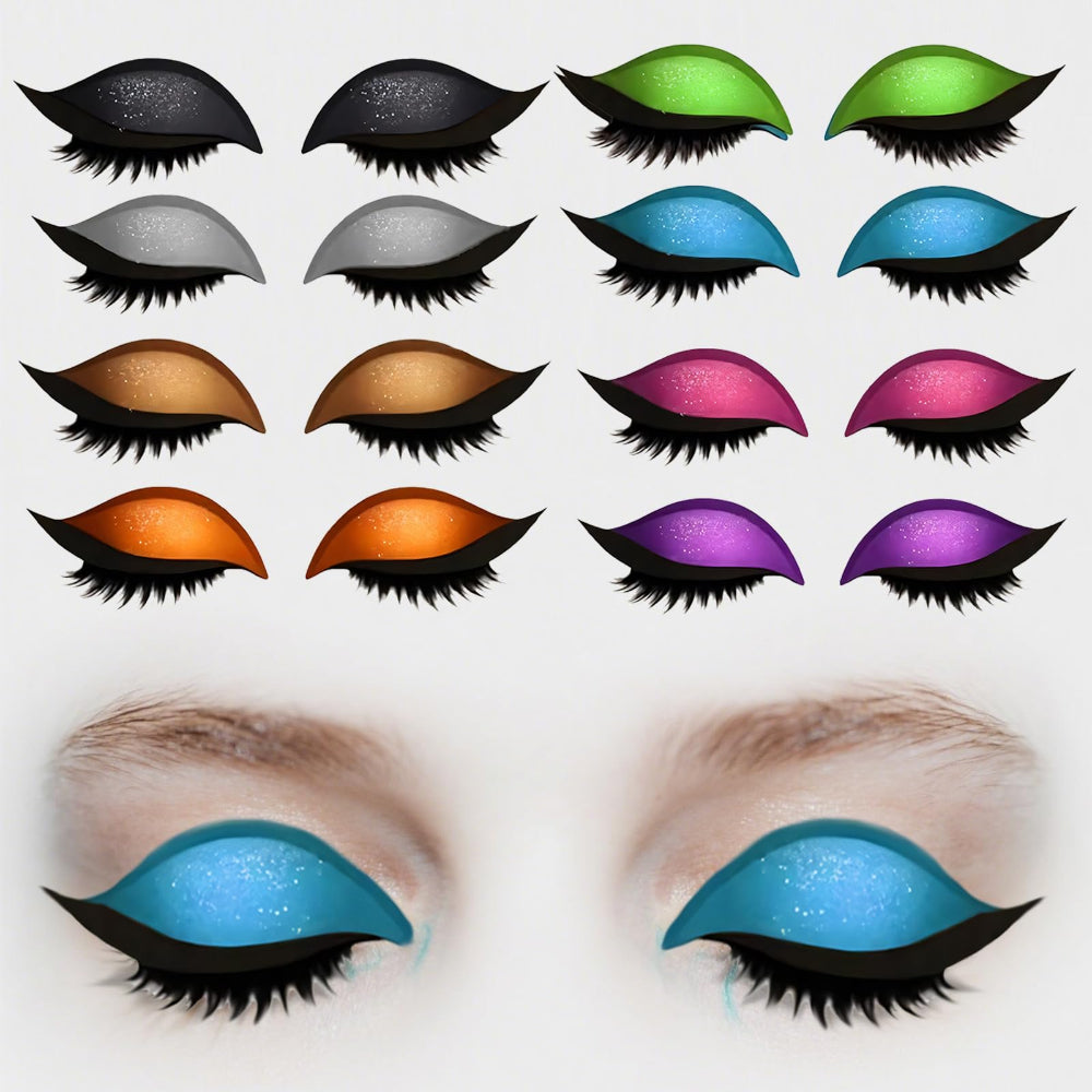 Sticker Eyeliner | Glitter False Eyeliner-Sticker Eyeliner-Lightsnest
