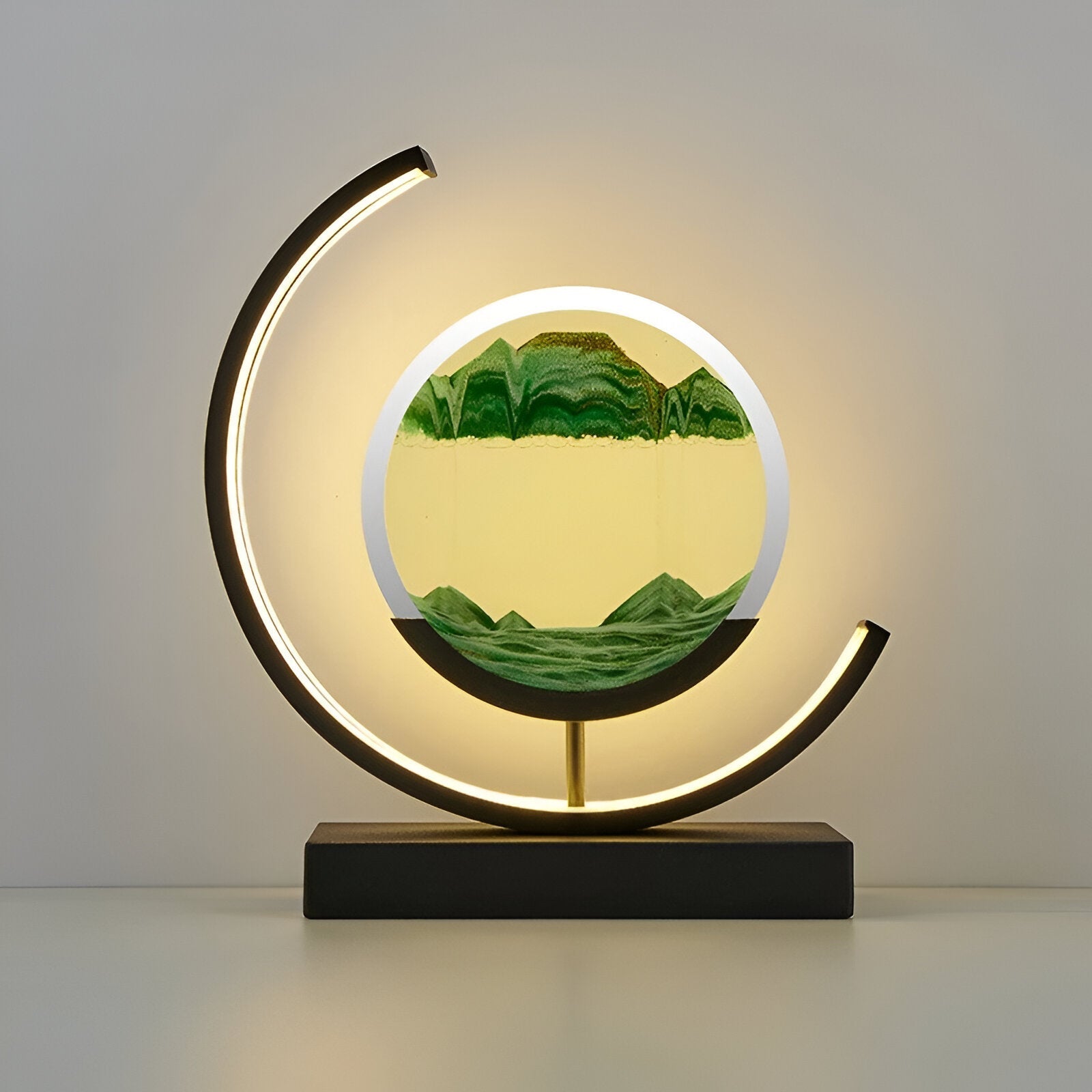 Sand Lamp | Art Deco Lighting-Table Lamp-Lightsnest