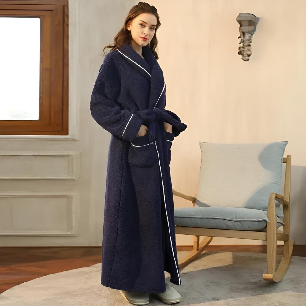 Unisex Bathrobe | Dressing Gown-Bathrobe-Lightsnest