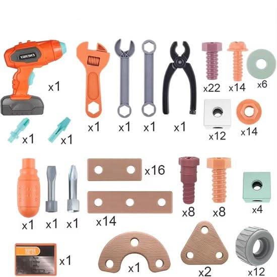 Construction Toy Set | Take Apart Toys-Toy-Lightsnest
