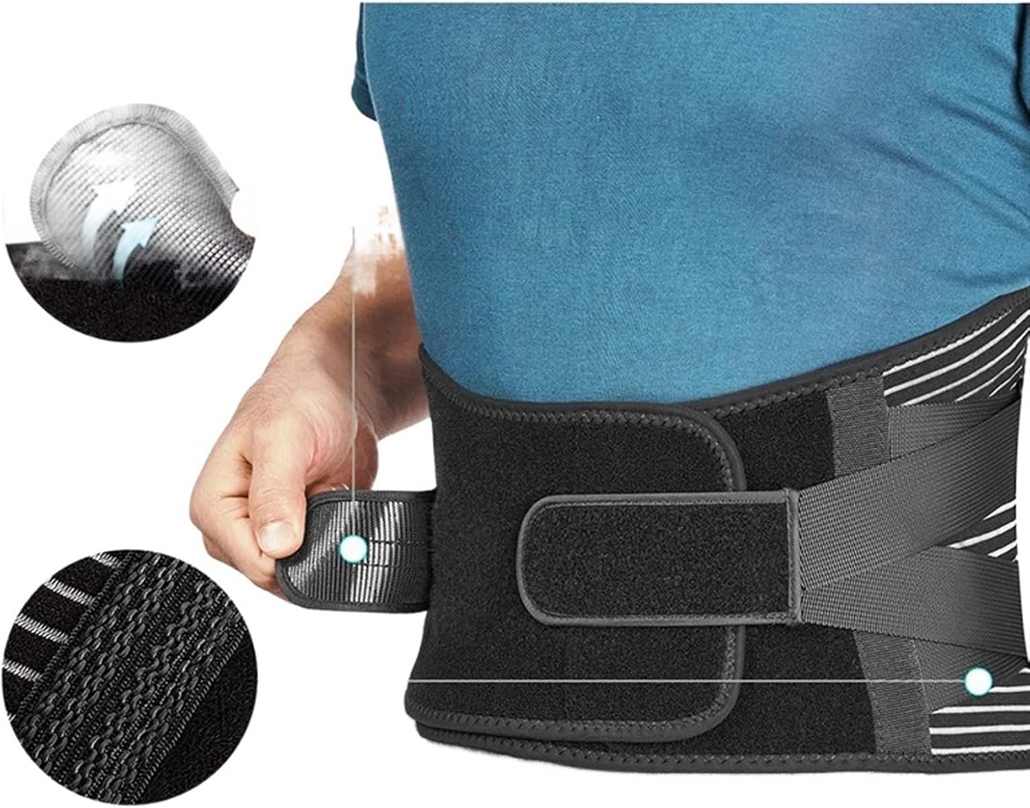Back Support Belt | Lumbar Posture Brace-Back Brace-Lightsnest
