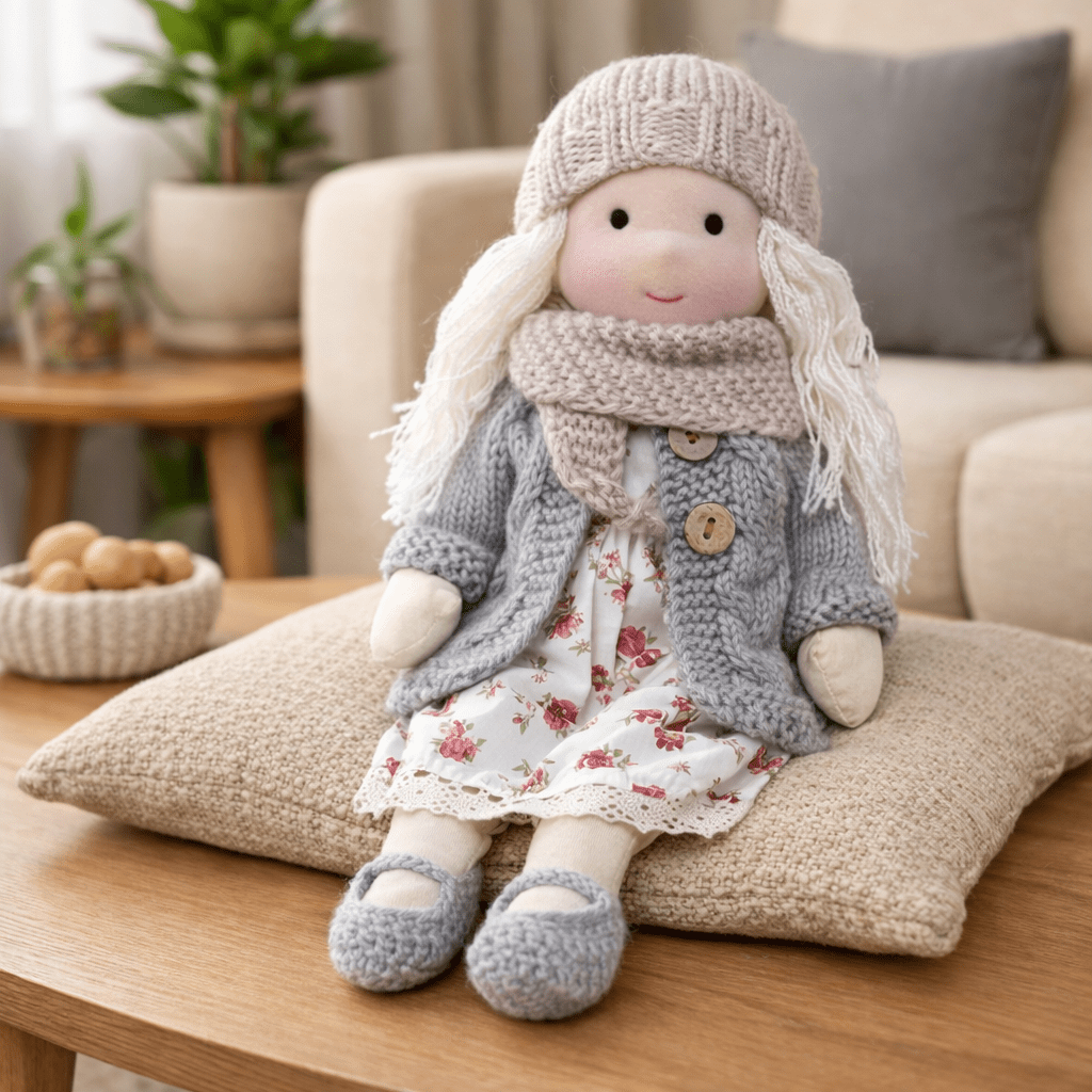 Waldorf Doll | Rag Doll Toys For Girls-Doll-Lightsnest