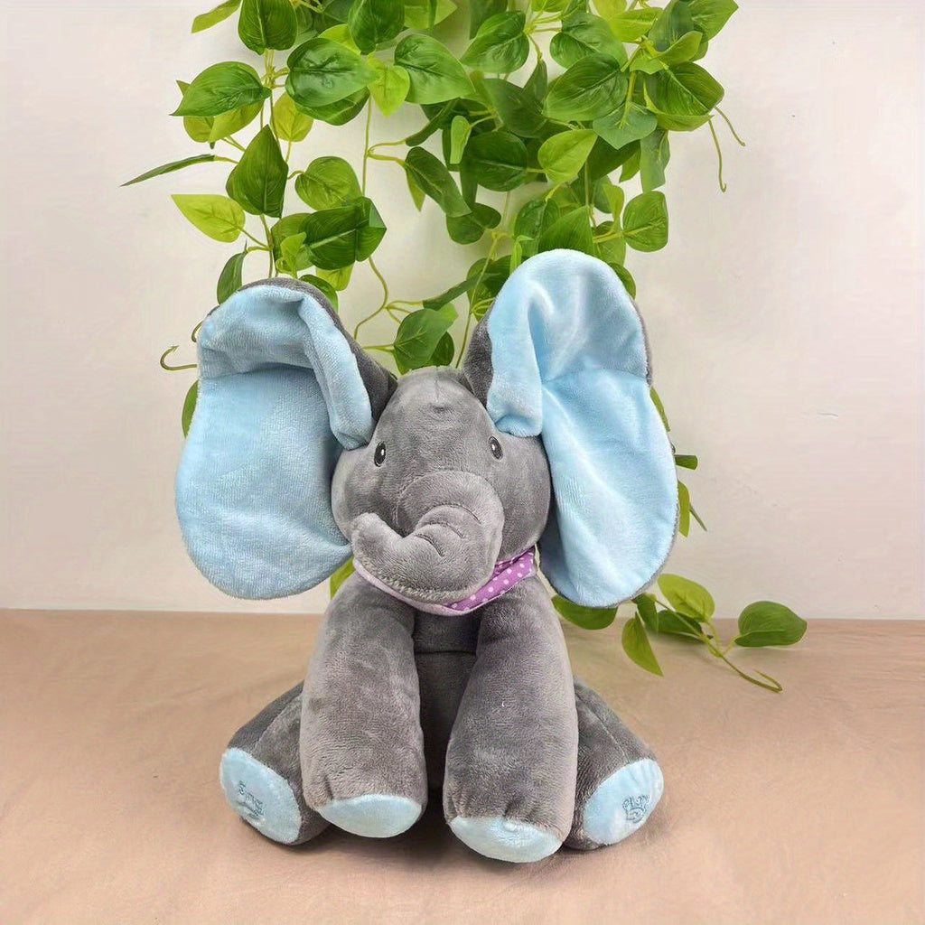 Elephant Toy | Interactive Weighted Plush-Plush Toy-Lightsnest