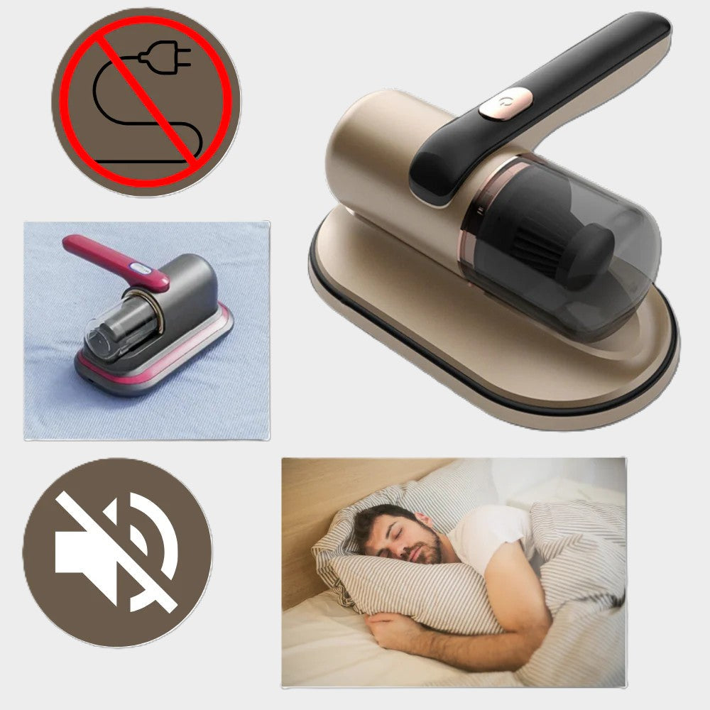 Mattress Vacuum | Handheld Dust Mite Hoover-Vacuum Cleaner-Lightsnest