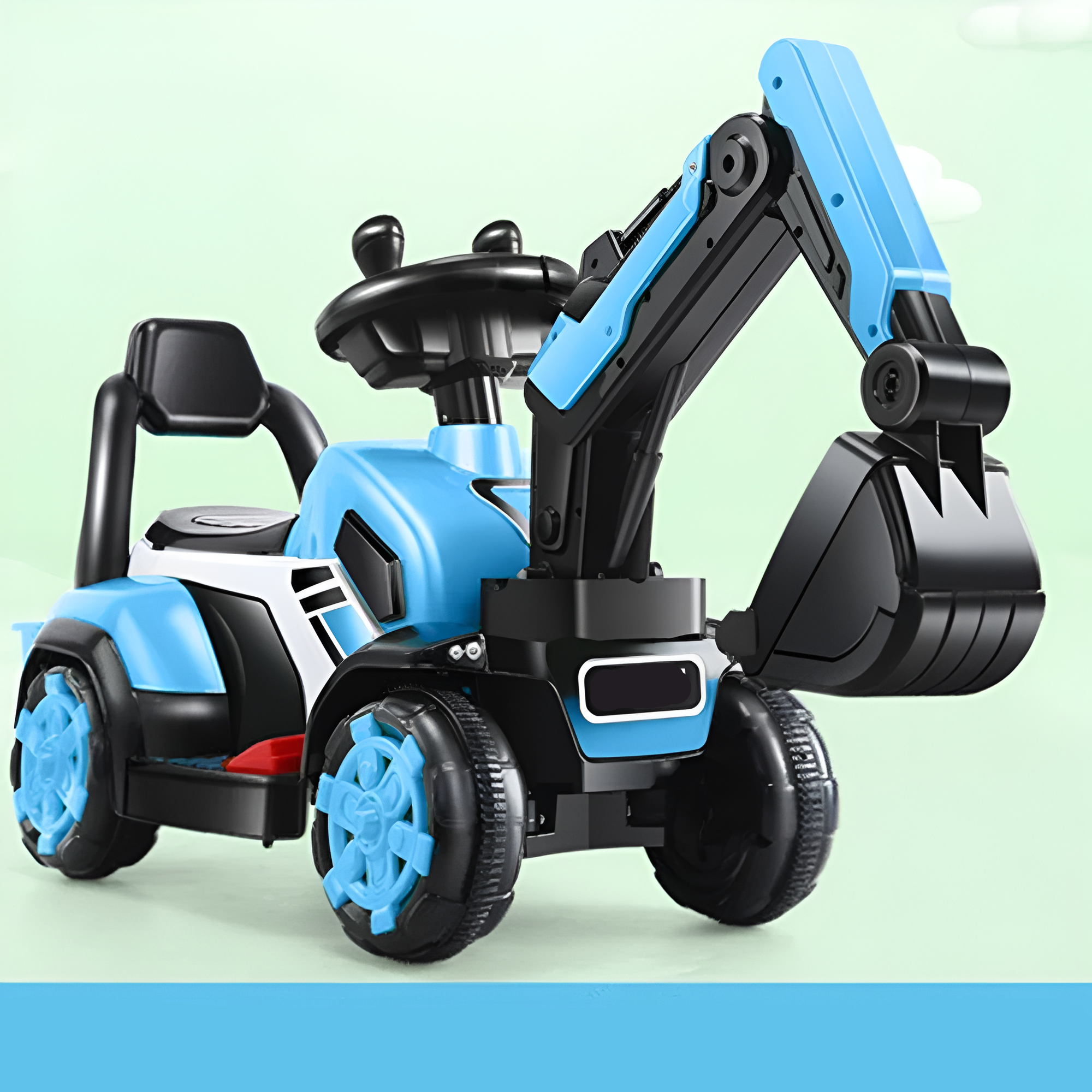 Kids Electric Cars | Mini Excavator-Ride-on Toy-Lightsnest