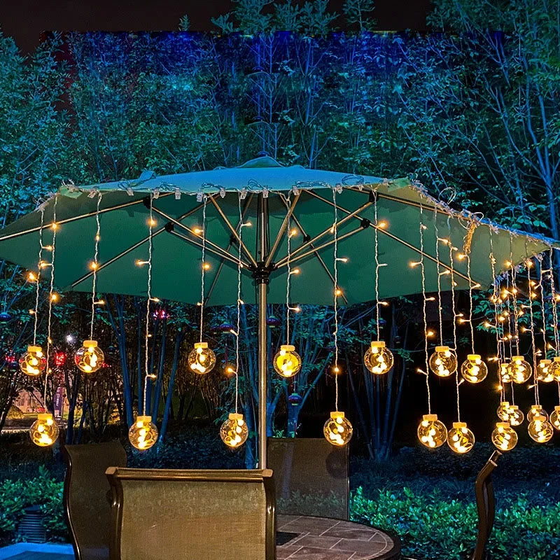 Outdoor Lights | Hanging Ball String Lights-Outdoor Lights-Lightsnest