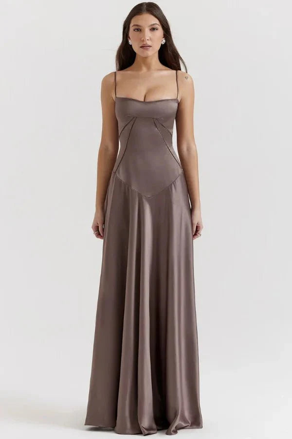 Women Dress | Elegant Evening Maxi Dress-Women Dress-Lightsnest