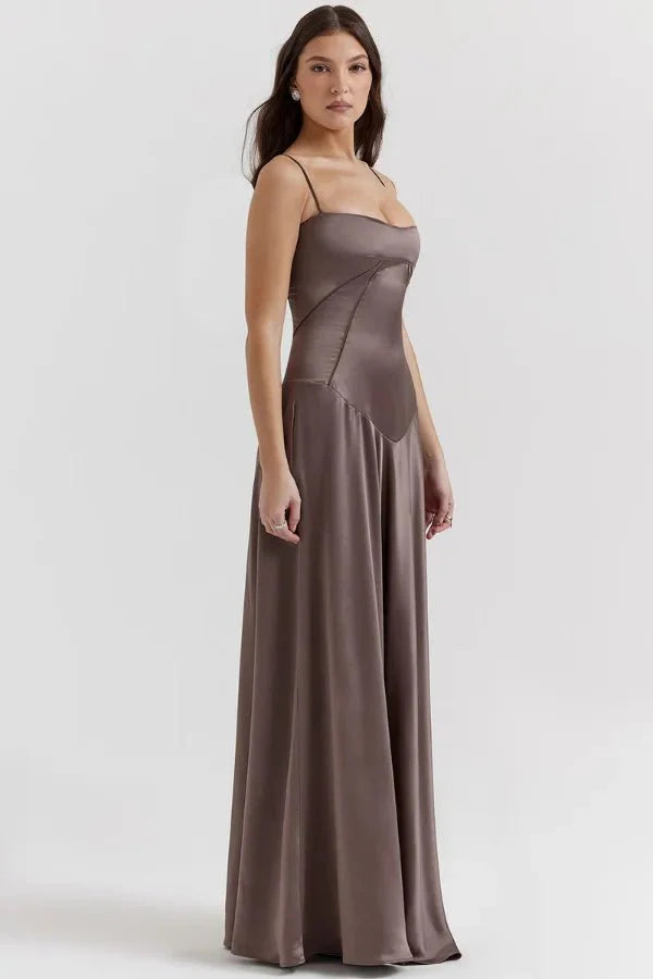 Women Dress | Elegant Evening Maxi Dress-Women Dress-Lightsnest