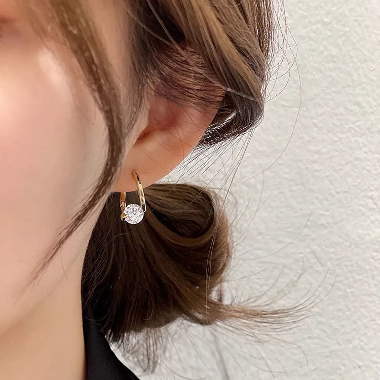 Hoop Women’s Earrings | Elegant Small Jewelry-Earrings-Lightsnest