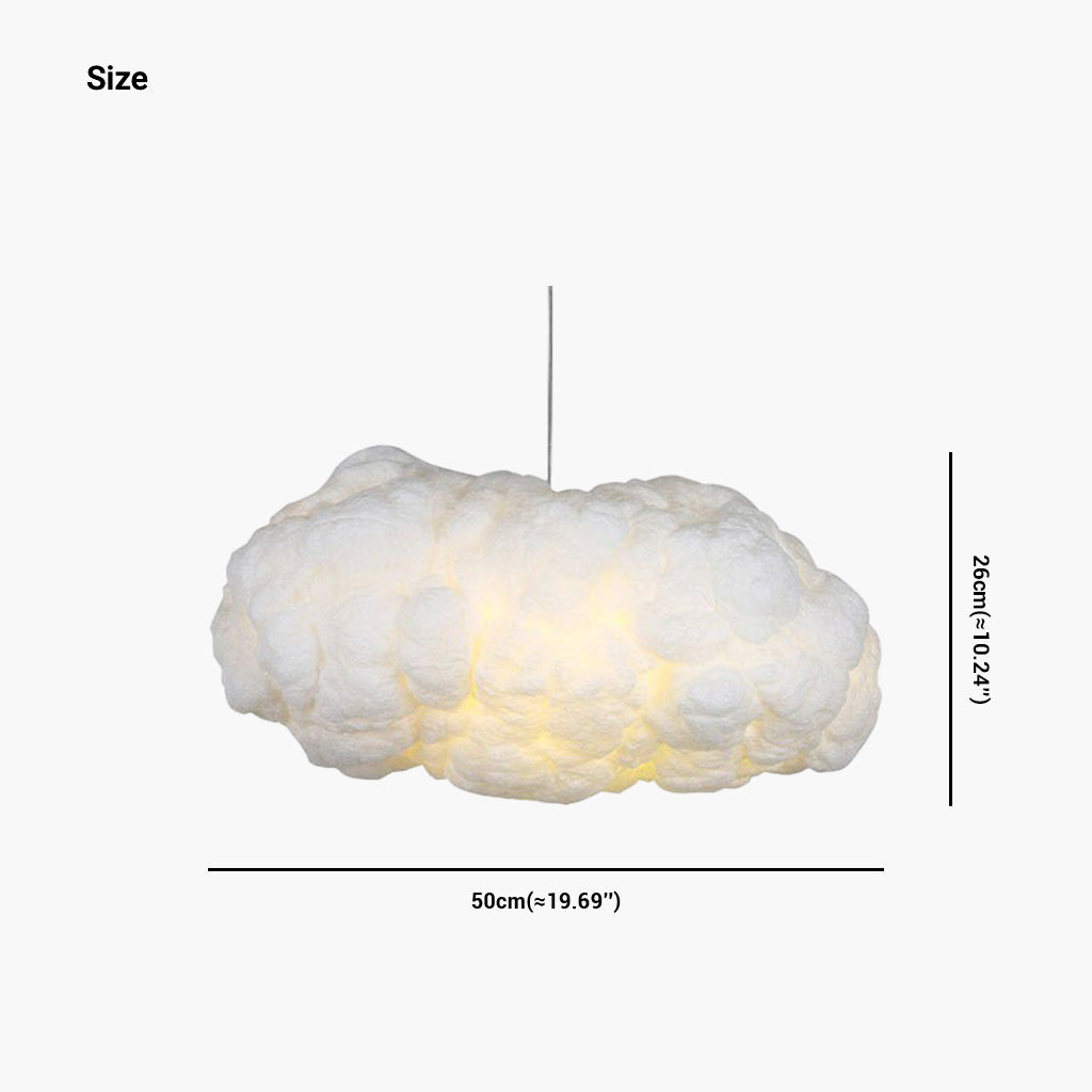 Cloud Ceiling Light | Soft Glow Pendant Light-Ceiling Light-Lightsnest