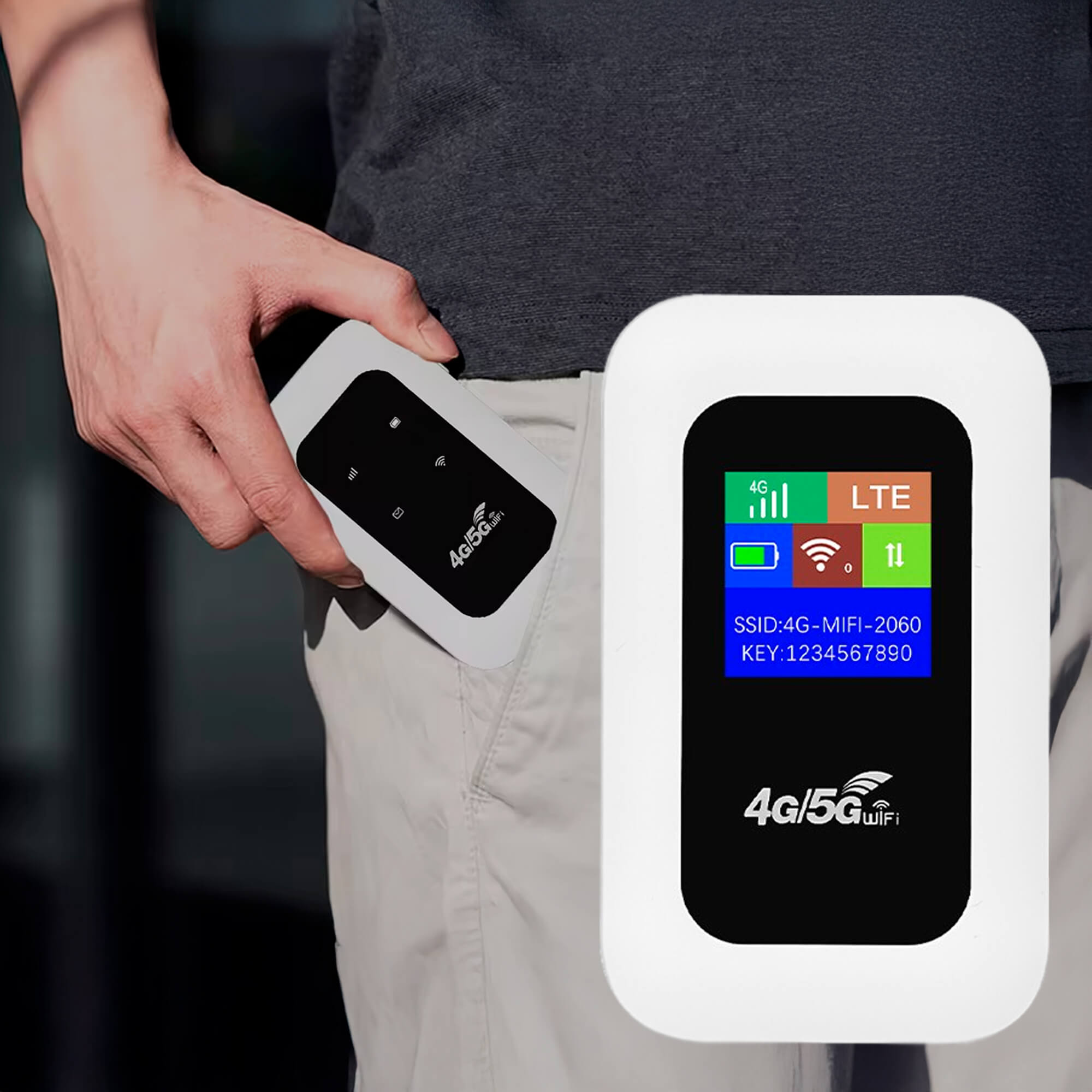 Wi Fi Booster | Portable Wi Fi Router-Wifi Booster-Lightsnest