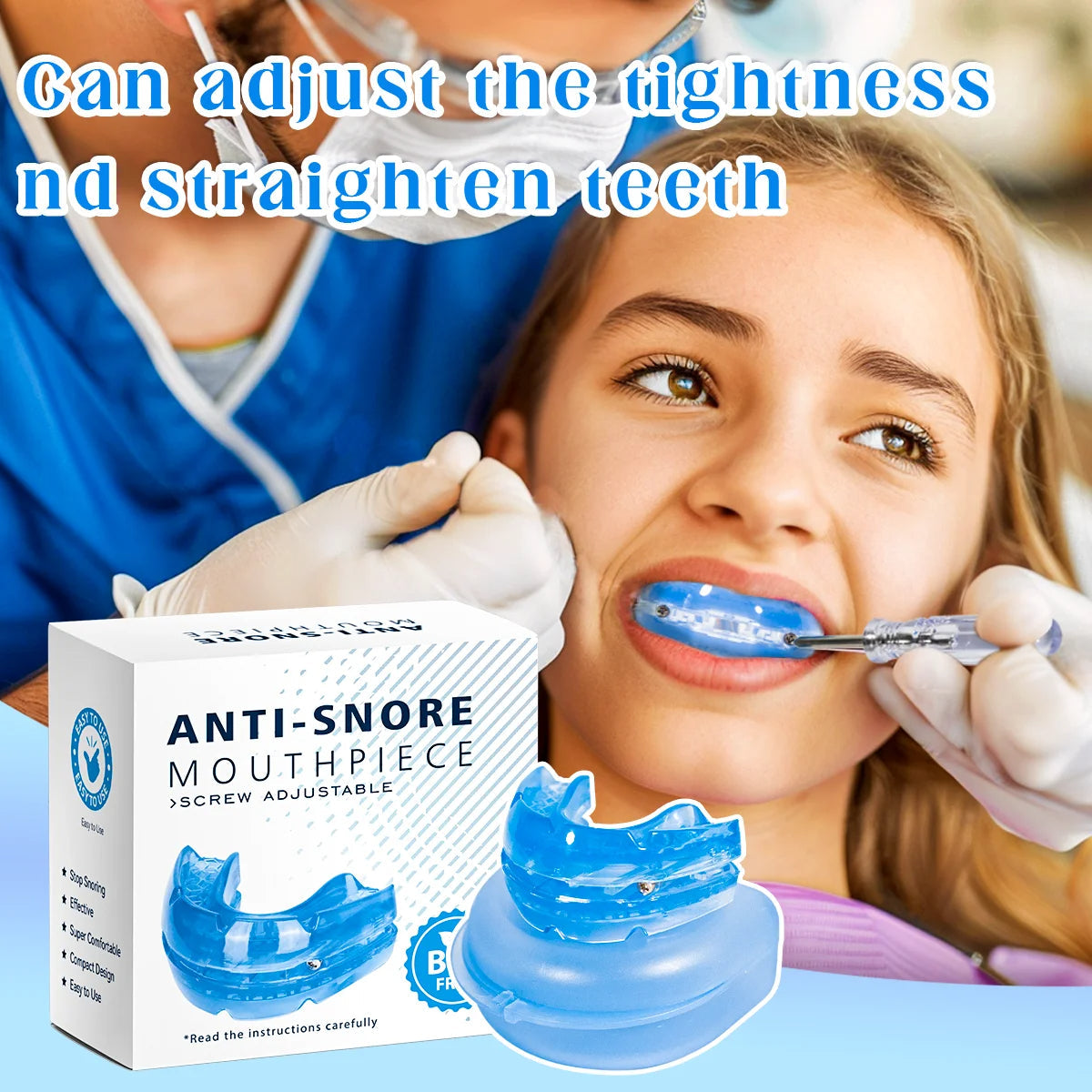 Snoring Mouthpiece | Stop Snoring Mouthpiece-Snoring Device-Lightsnest