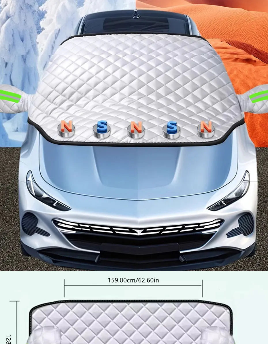 Car Windscreen Cover | Winter Frost Protector-Windscreen Cover-Lightsnest