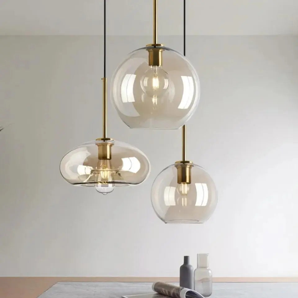 Ceiling Light | Glass Pendant Lights-Ceiling Light-Lightsnest