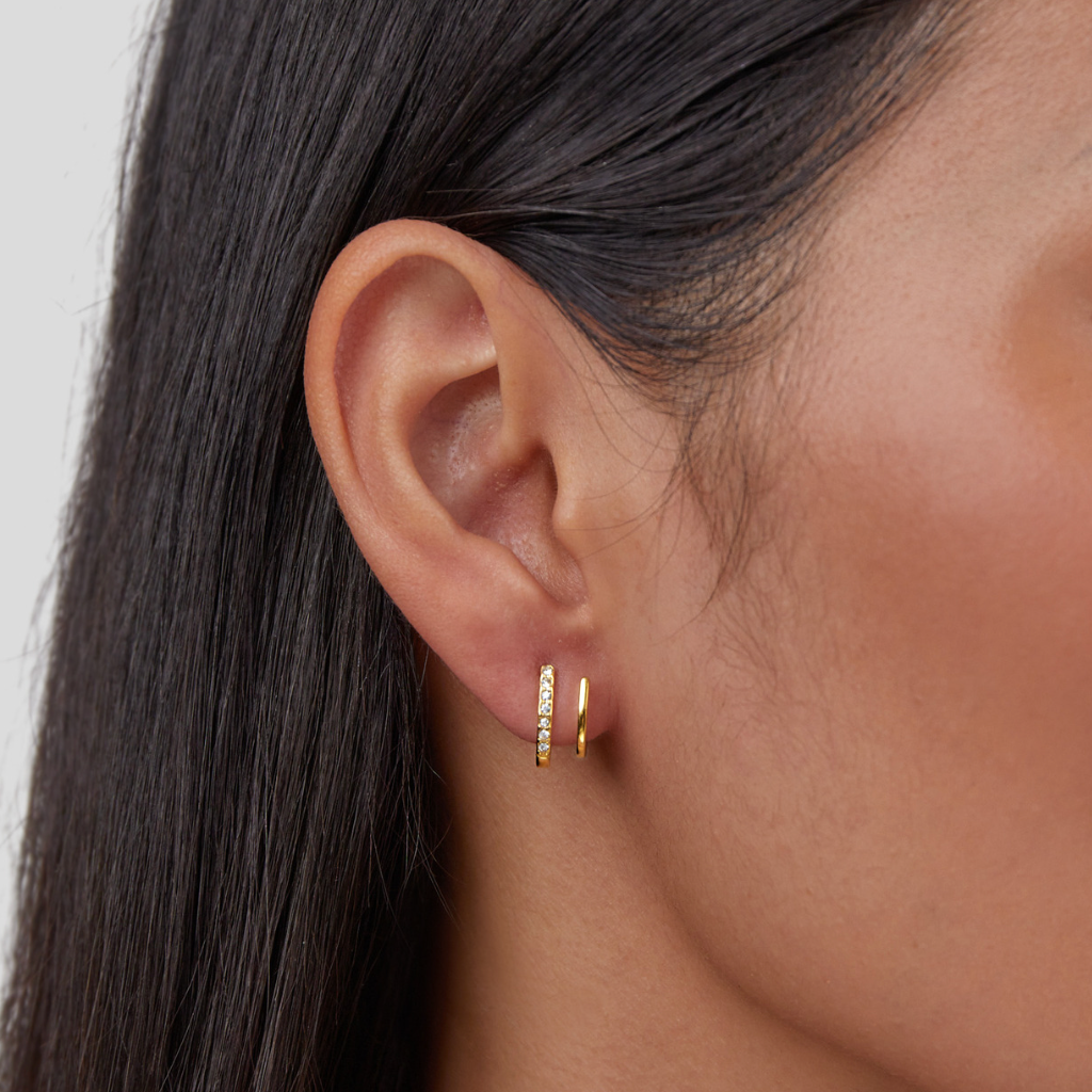 Huggie Earrings | Everyday Fashion Jewellery-Earrings-Lightsnest