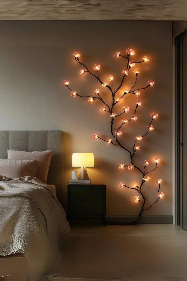 Wall Art | Lighted Tree Branches-Wall Light-Lightsnest