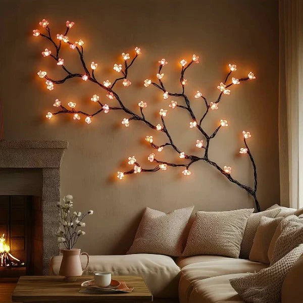 Wall Art | Lighted Tree Branches-Wall Light-Lightsnest