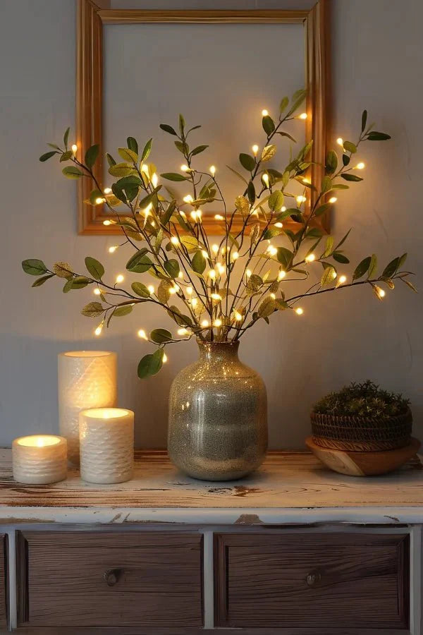 Lighted Tree Branches | Greenery Lights-Table Lamp-Lightsnest