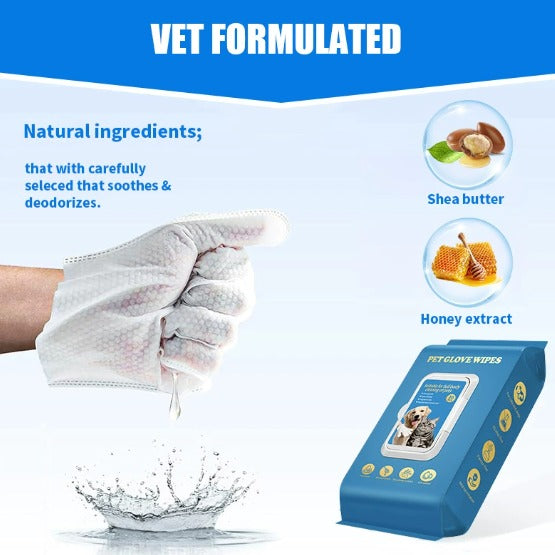 Pet Grooming Gloves | Dog Wipes-Pets Accessories-Lightsnest