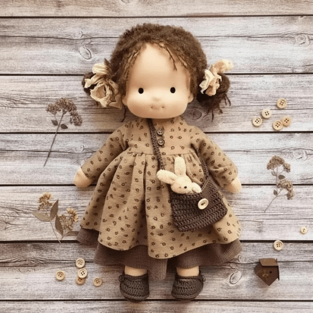 Rag Doll | Waldorf Doll-Doll-Lightsnest