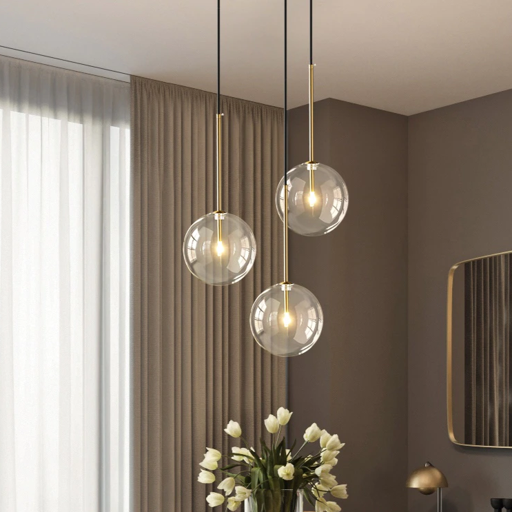 Ceiling Light | Globe Ceiling Light-Ceiling Light-Lightsnest