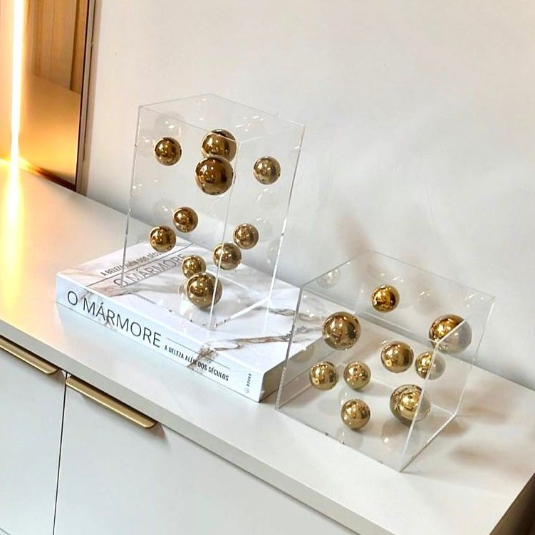 Coffee Table Decor | Abstract Table Ornament-Decor-Lightsnest