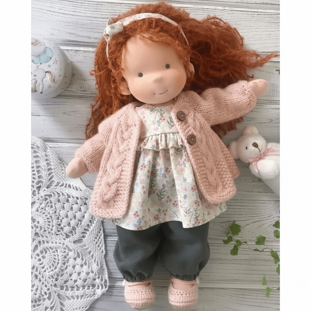 Rag Doll | Waldorf Doll-Doll-Lightsnest