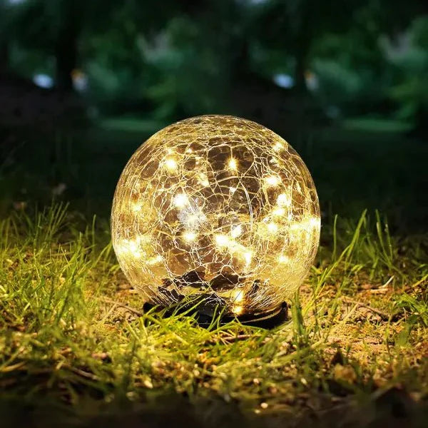 Outdoor Light | Solar Powered Orb-Outdoor Lights-Lightsnest