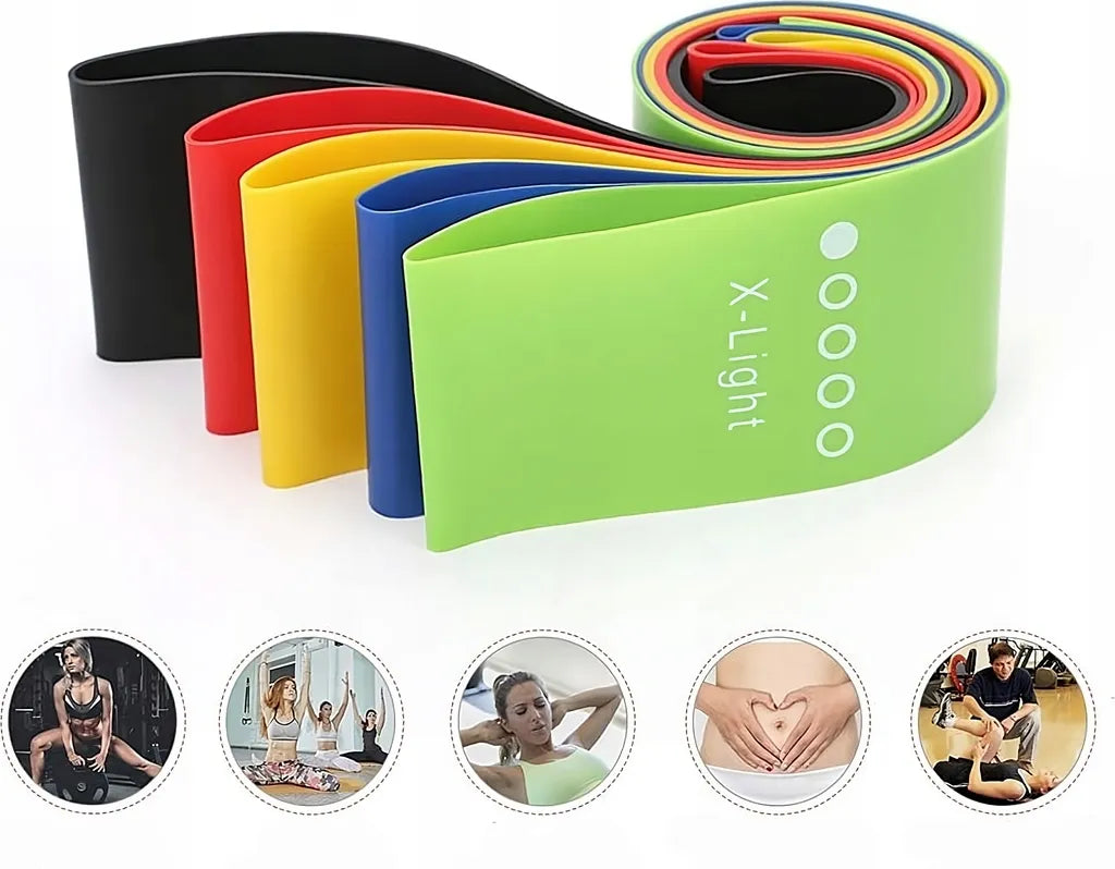 Resistance Bands | Fitness Exercise Bands-Exercise Band-Lightsnest