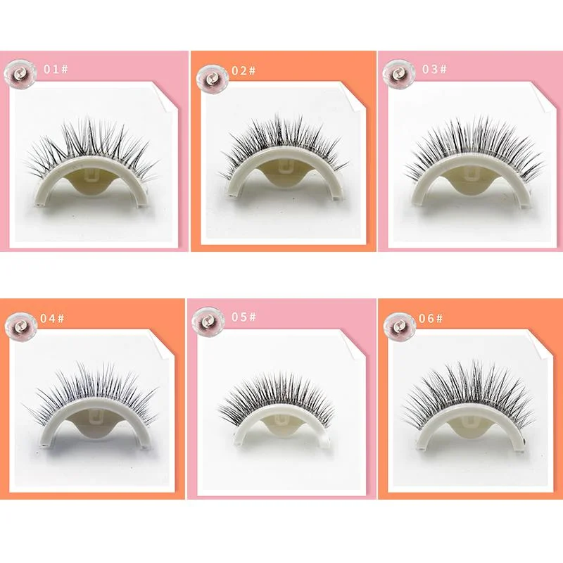 False Eyelashes | Glue On Fake Eyelashes-Fake Eyelashes-Lightsnest