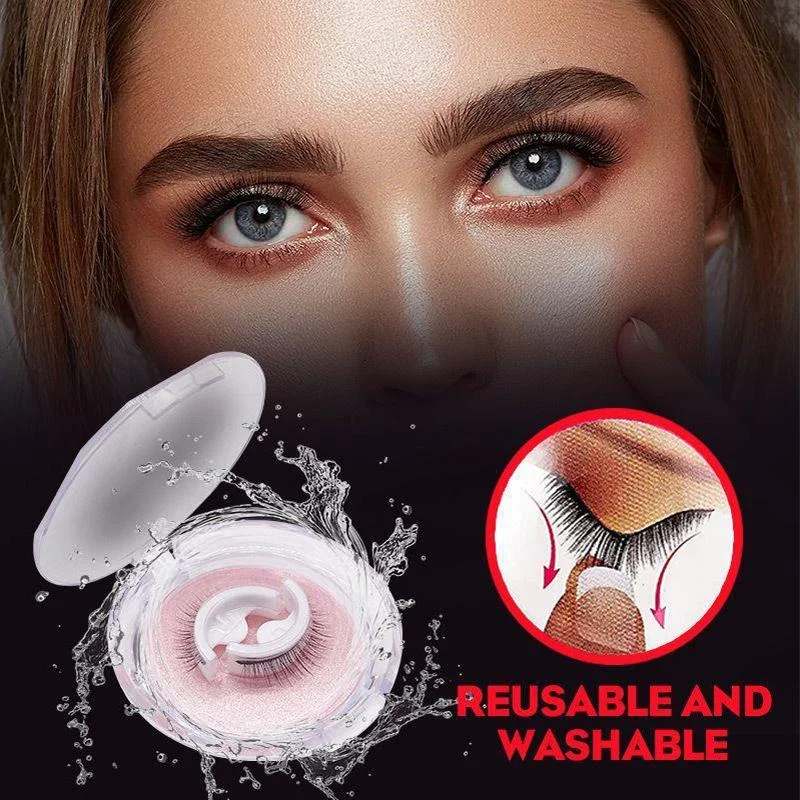 False Eyelashes | Glue On Fake Eyelashes-Fake Eyelashes-Lightsnest