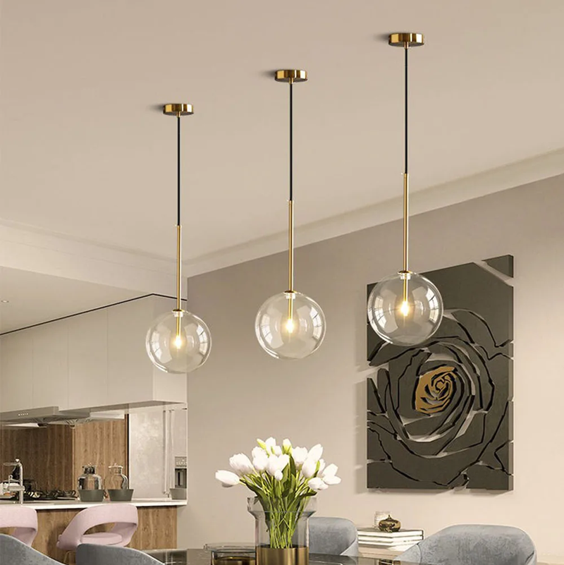 Ceiling Light | Globe Ceiling Light-Ceiling Light-Lightsnest