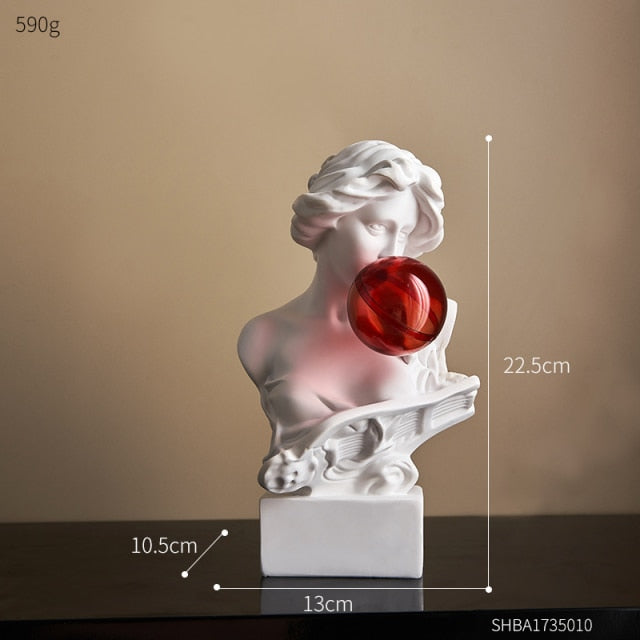 Greek Sculpture | Modern Coffee Table Decor-Sculpture-Lightsnest