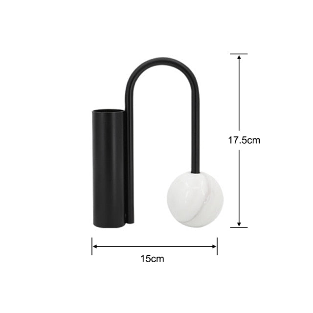 Modern Arch Bud Vase | Minimalist Small Vase-Vase-Lightsnest