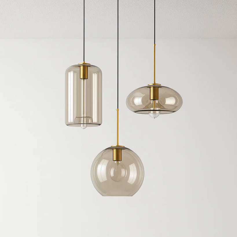 Ceiling Light | Glass Pendant Lights-Ceiling Light-Lightsnest