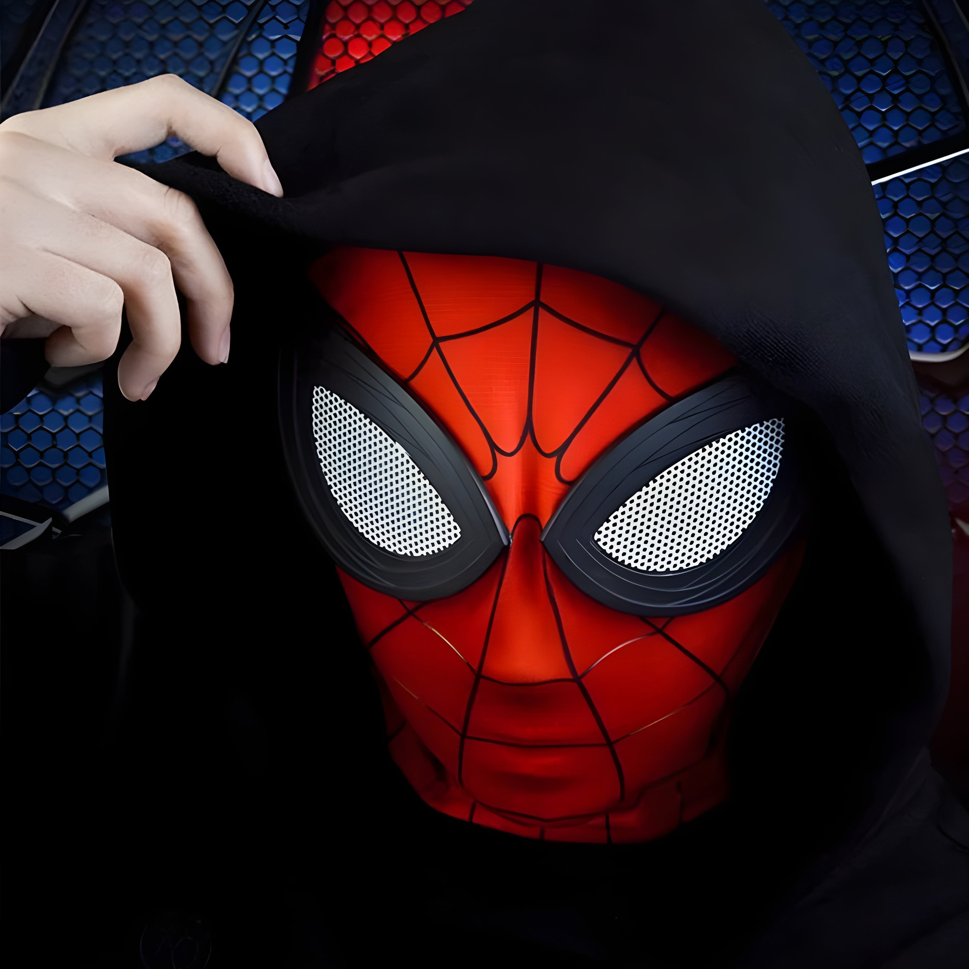 Kids Superhero Face Mask | Kids Spidey Mask