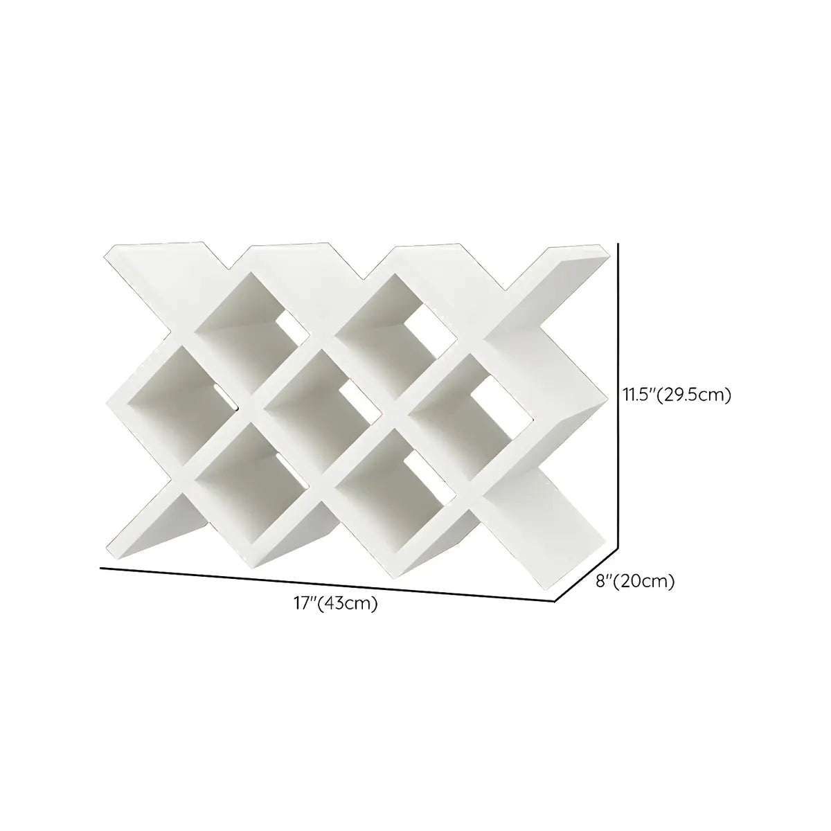 Stackable Wine Rack | Tabletop Bottle Storage-Wine Rack-Lightsnest