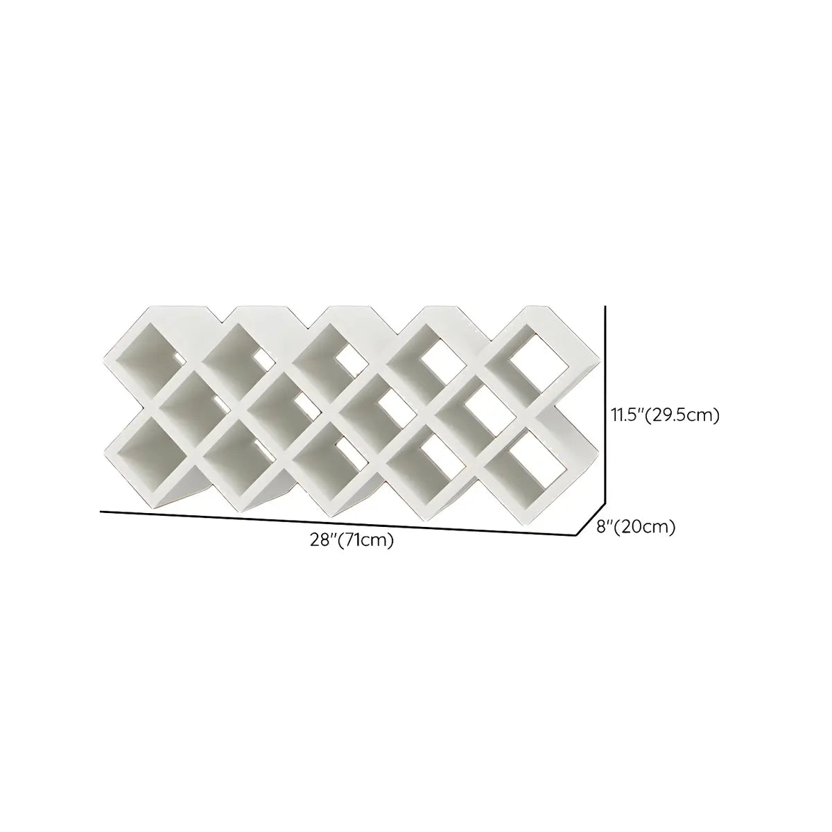 Stackable Wine Rack | Tabletop Bottle Storage-Wine Rack-Lightsnest