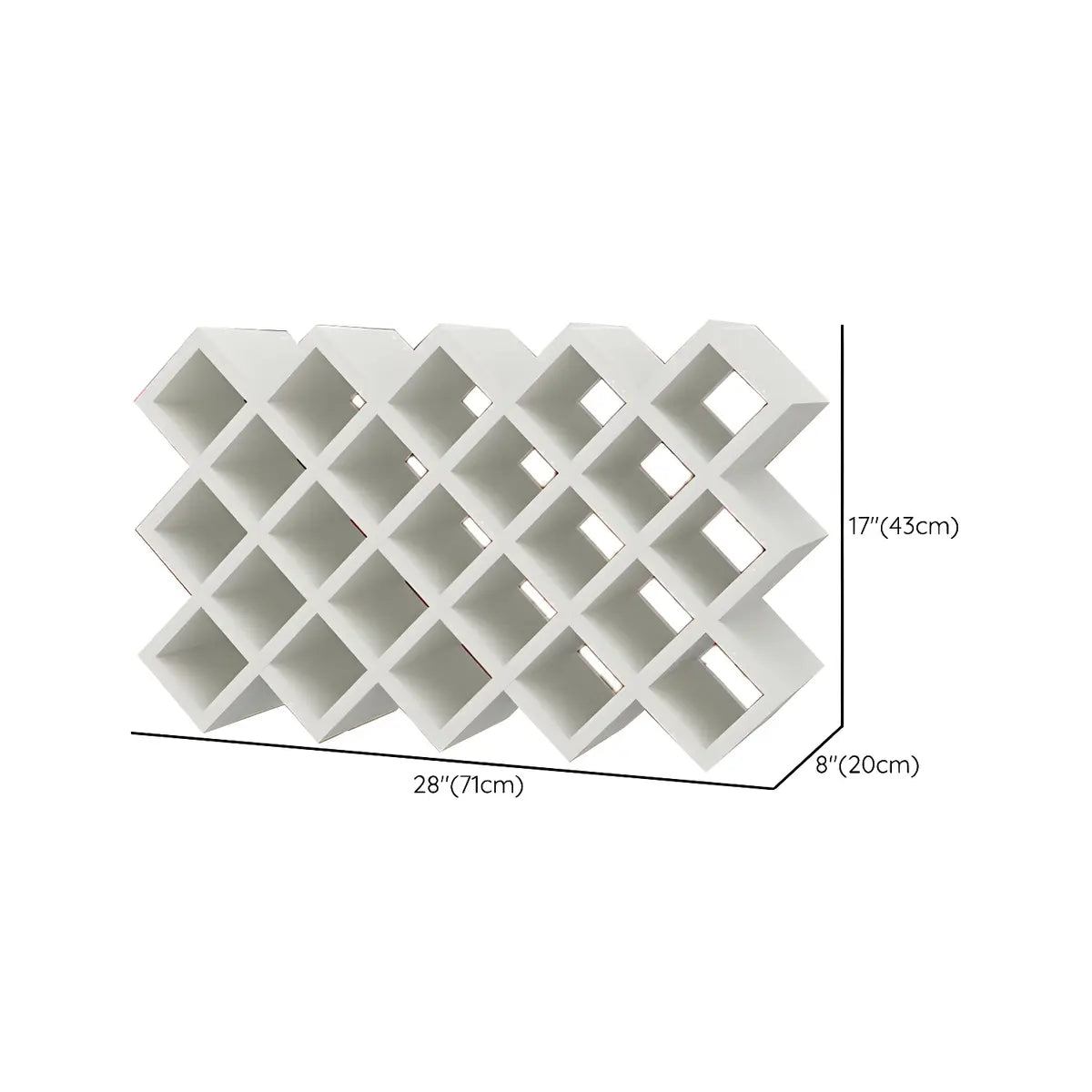 Stackable Wine Rack | Tabletop Bottle Storage-Wine Rack-Lightsnest