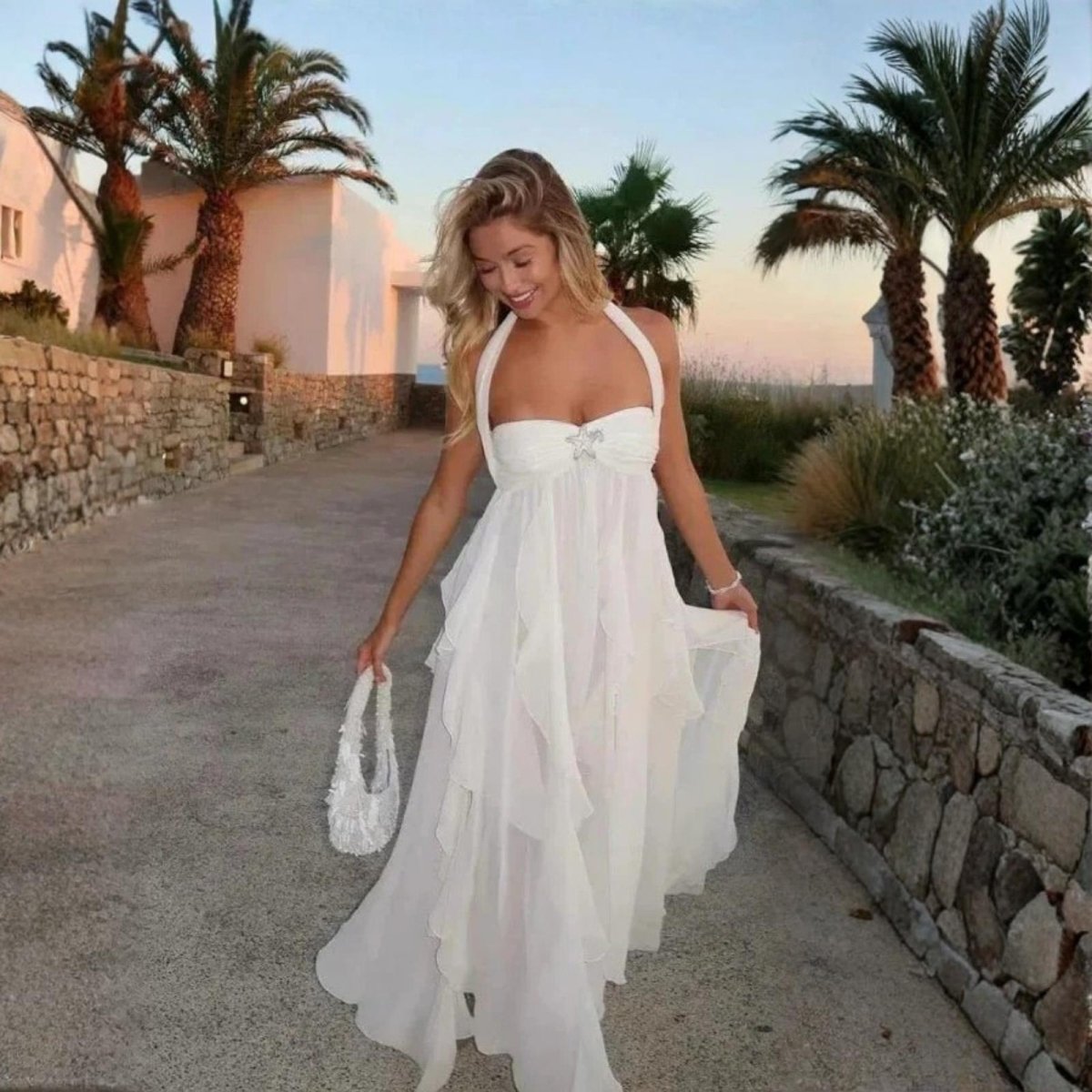 Women Dress | Maxi Length Casual Wear-Women Dress-Lightsnest