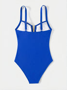 Cut Out Swimsuit | One Piece Swimwear-Women Swimsuit-Lightsnest