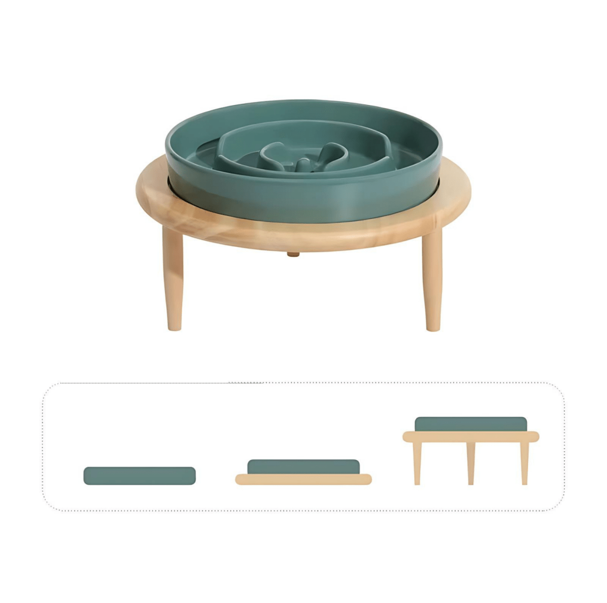 Pet Bowl | Elevated Raised Dog Bowls-Pet Bowl-Lightsnest