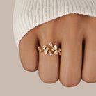Leaf Ring | Nature Inspired Vine Ring-Ring-Lightsnest