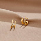 Huggie Earrings | Everyday Fashion Jewellery-Earrings-Lightsnest