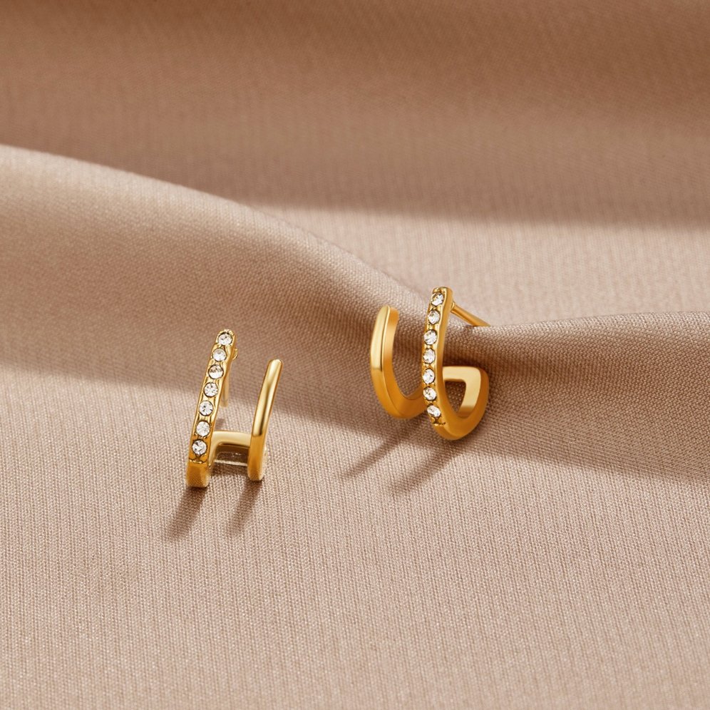 Huggie Earrings | Everyday Fashion Jewellery-Earrings-Lightsnest