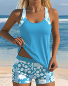 Women Swimsuit | Tankini With Shorts-Women Swimsuit-Lightsnest